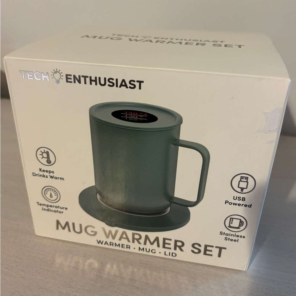 Tech Enthusiast Mug Warmer Set